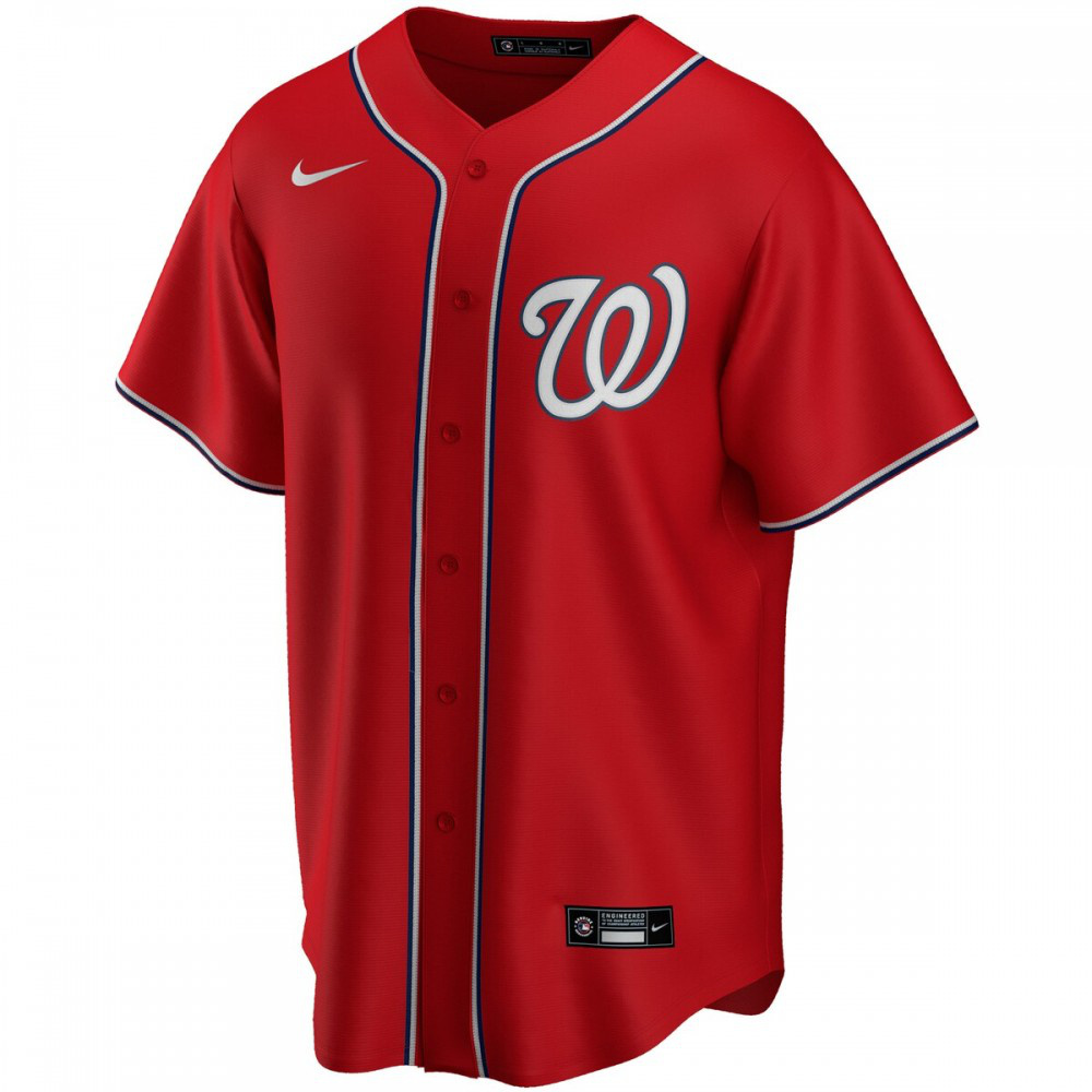 Washington Nationals Youth Alternate Replica Team Jersey - Red-Pro Kit Vault | Brand New 26/27 Sports Jerseys